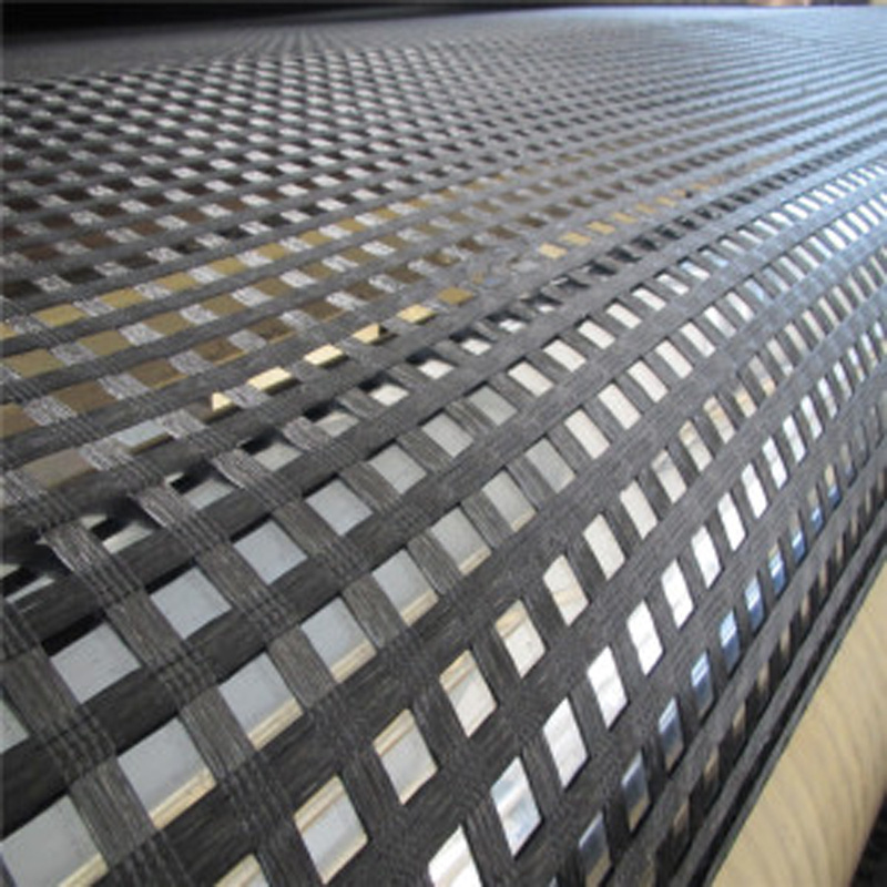 High Tensile Strength Polyester Geogrid for Soil Reinforcement