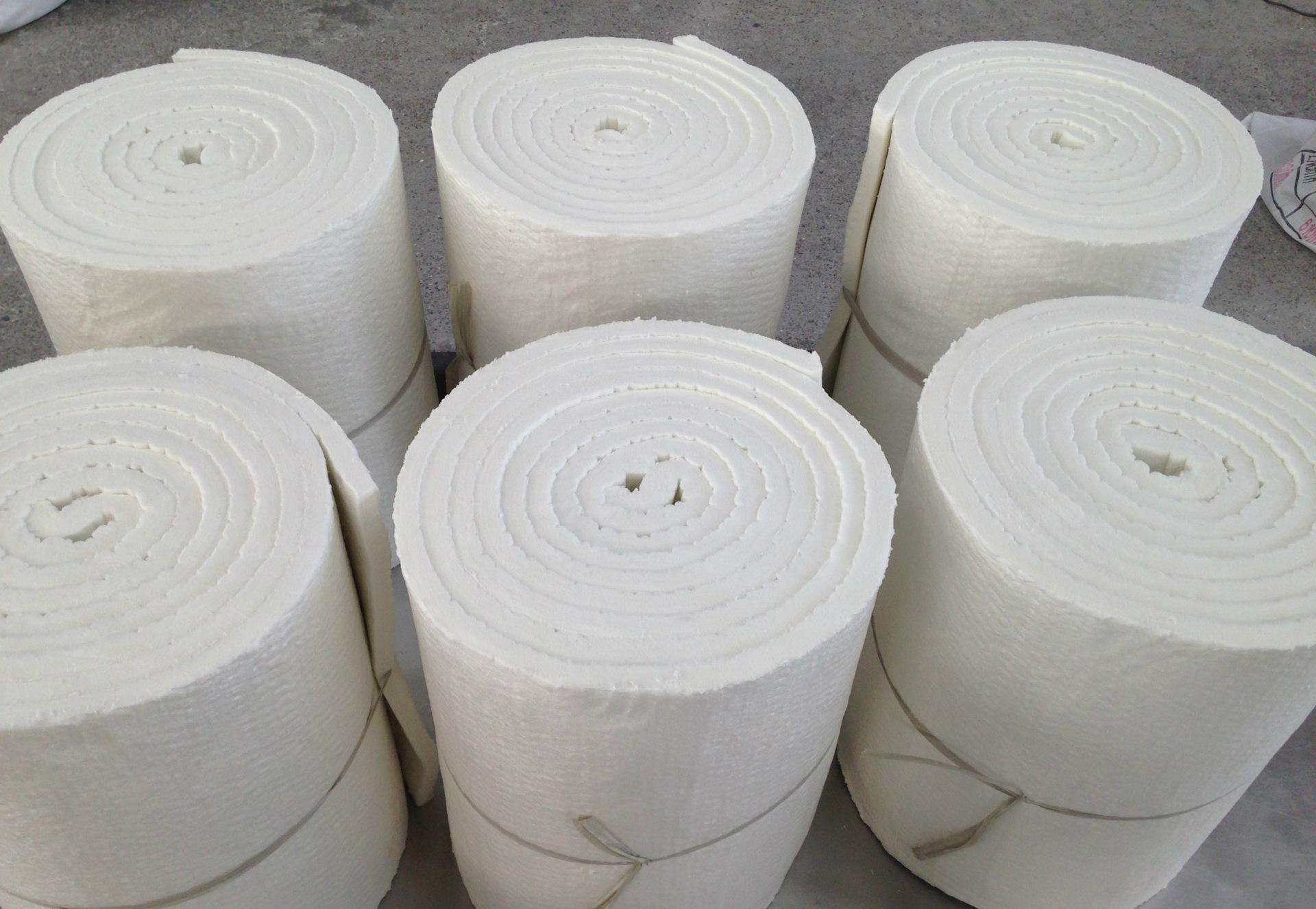 High Temperature Ceramic Fiber Products 20mm Thickness Aluminum Silicate Blanket