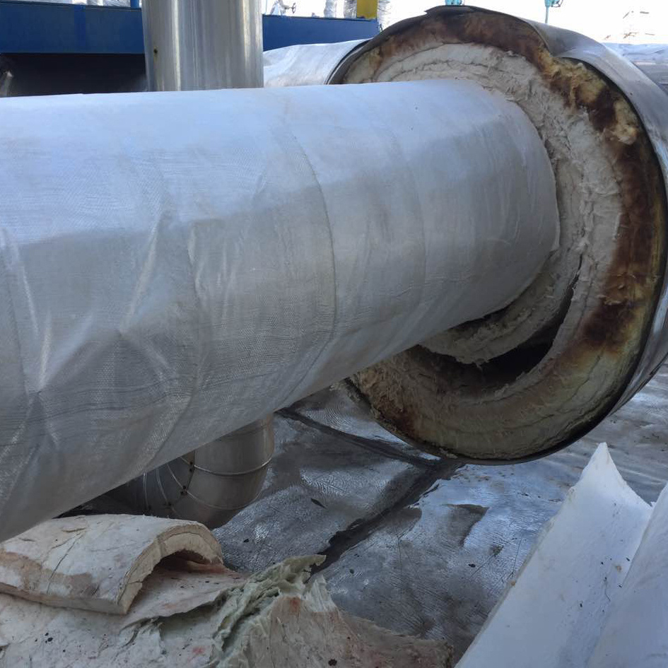 Ht650 Aerogel Silica Insulation Blanket Used for Pipe