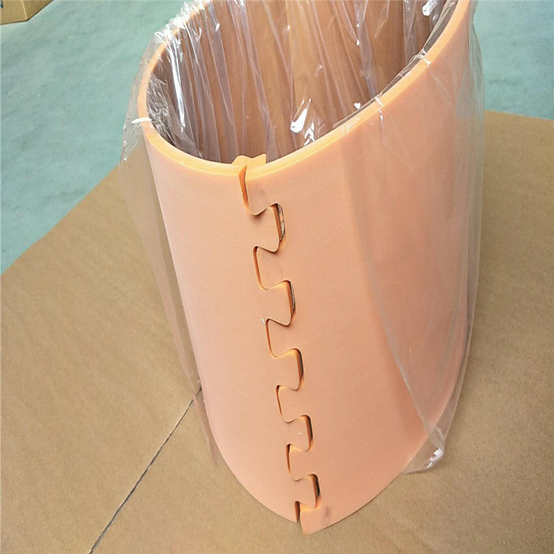 Cuberta de yunque de PU utilizada na máquina de troquelado rotativo ondulado