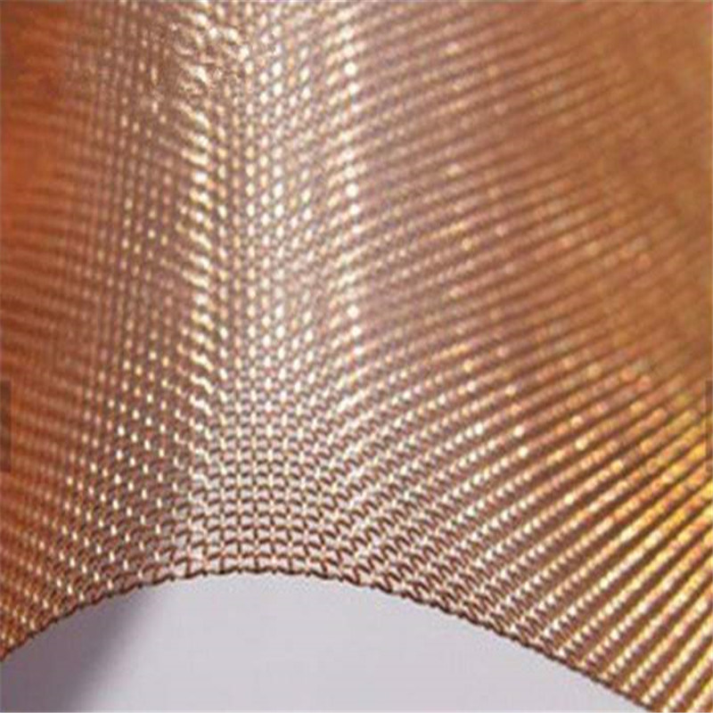 Paper Making Brass Screen Phosphor Bronze Woven Wire Mesh Cloth Rolls