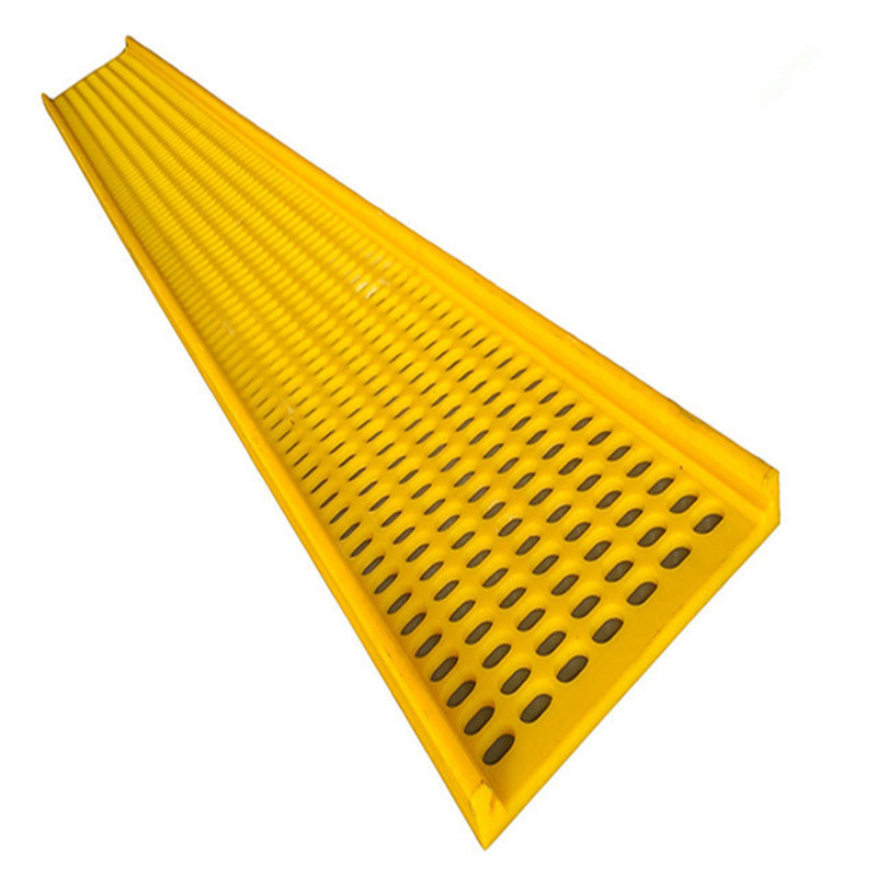 Yellow Flip Flop Mats Polyurethane Screen Flip-Flow Mat for Coal Washing