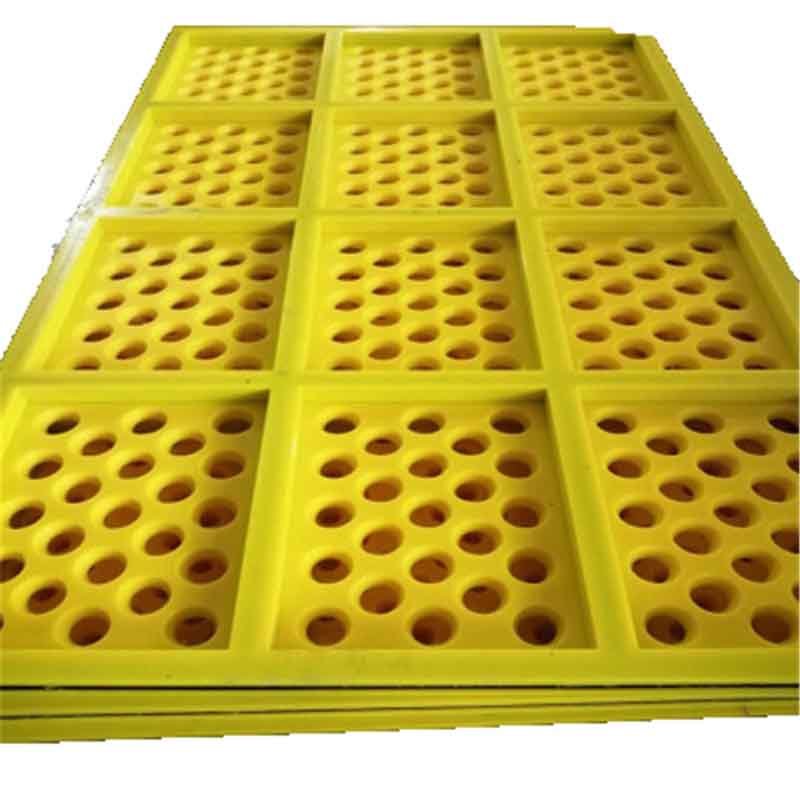Factory wholesale Carton Machine Single Cutter - Round Polyurethane Screen Panel Mat Self Cleaning Vibrating Screen Mesh – Huatao