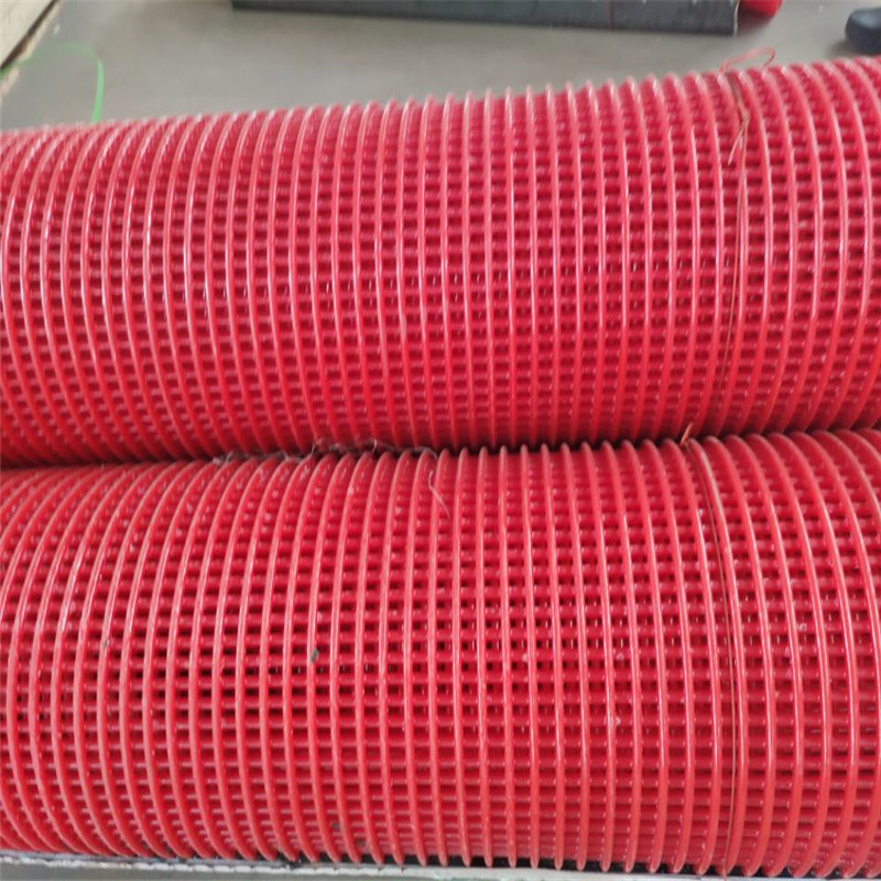 2mm-25mm Hole Steel Core Polyurethane Screen Wire Mesh for Stone