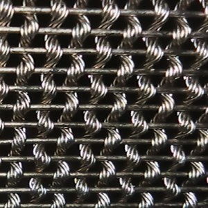 I-Metal wire ye-fiber glass tissue