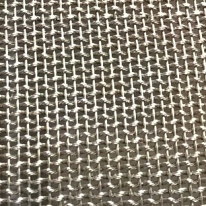 Metal woven wire mesh belts for fiber glass tissue