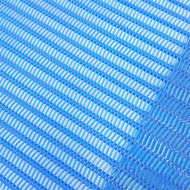 Blue Polyester Spiral Press Filter Media