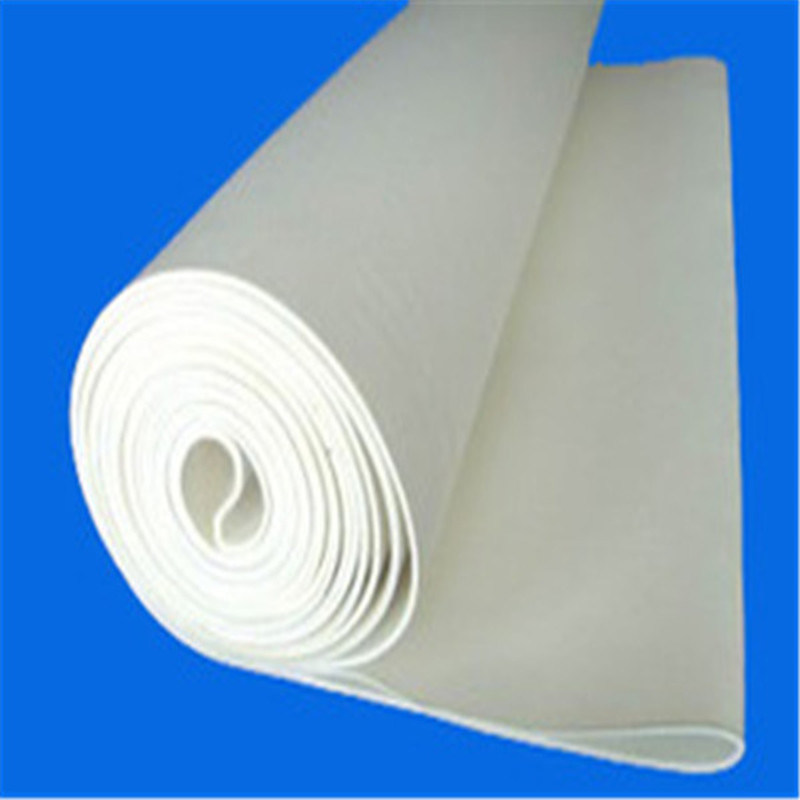 Bottom price Felt Roller - 100% Nomex &Polyester Seamless White Sanforizing Machine Felt – Huatao detail pictures