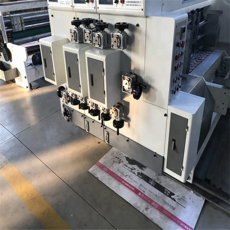 Automatic Corrugated Board Flexo Printing & Die Cutting Machine