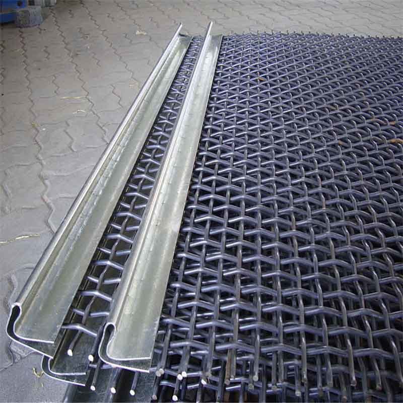 Stainless Steel High Manganese 65mn Wire Sieveing Steel Mining Vibrating Screen