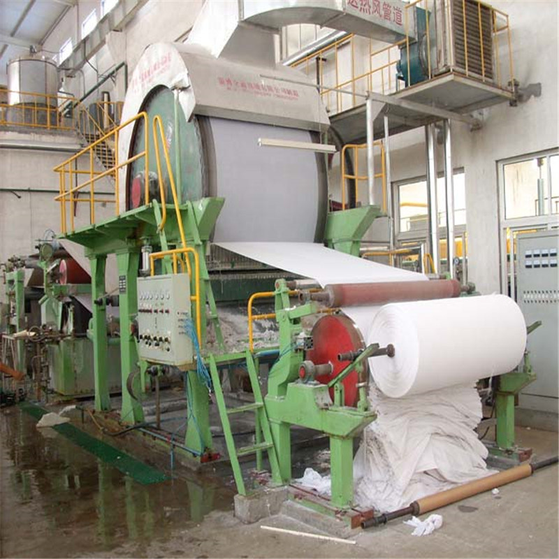 Low Speed Toilet Paper Machine 3900 Type 4.150-200m/Min Toilet Roll Making Machine