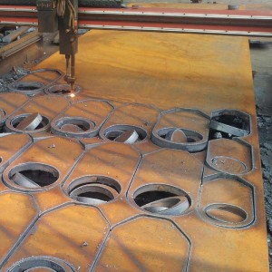 Custom machined steel plate