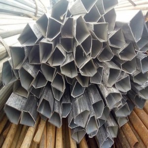 ST52 Q345B cold drawn alloy special shape carbon steel pipe