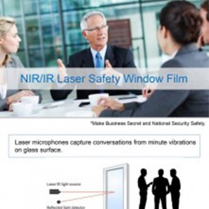 Film Atenuasi IR/RF Film Anti Penyadapan Film Anti laser