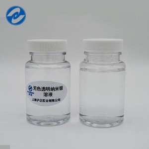 Fixed Competitive Price China Colorless Transparent Nano Silver Solution