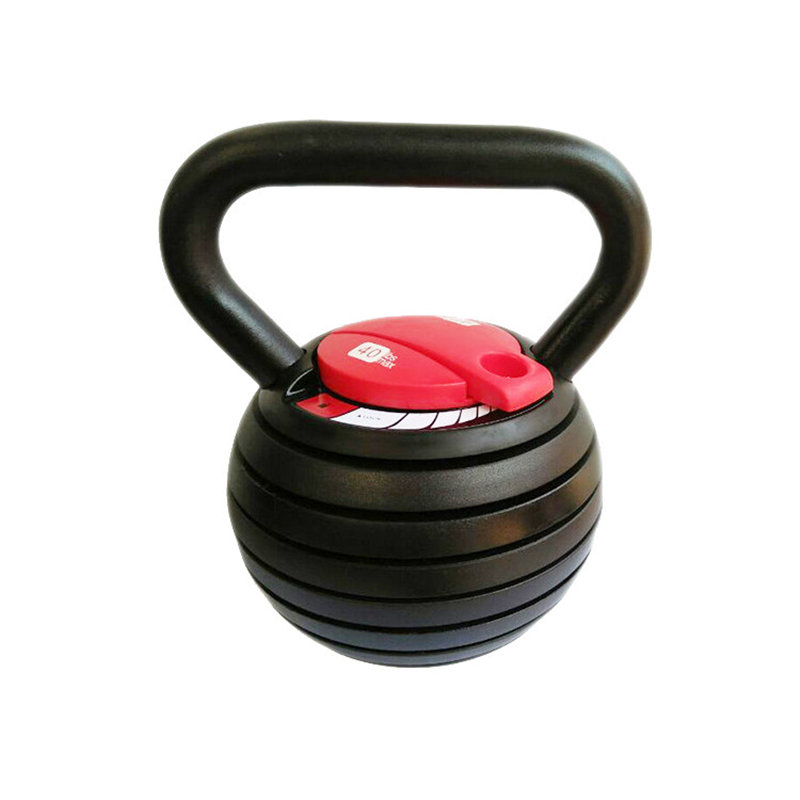 Sports Equipment 20 LB 40 LB Adjustable Cast Iron Kettlebell with Customized Color