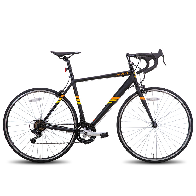 wholesale bike customize black steel frame racing road bike bicycle speed