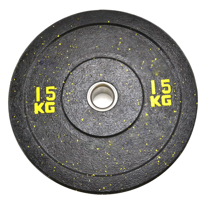 hi-temp pound bumper platessolid rubber bumper weight platecross fitness barbell Plate  (1)