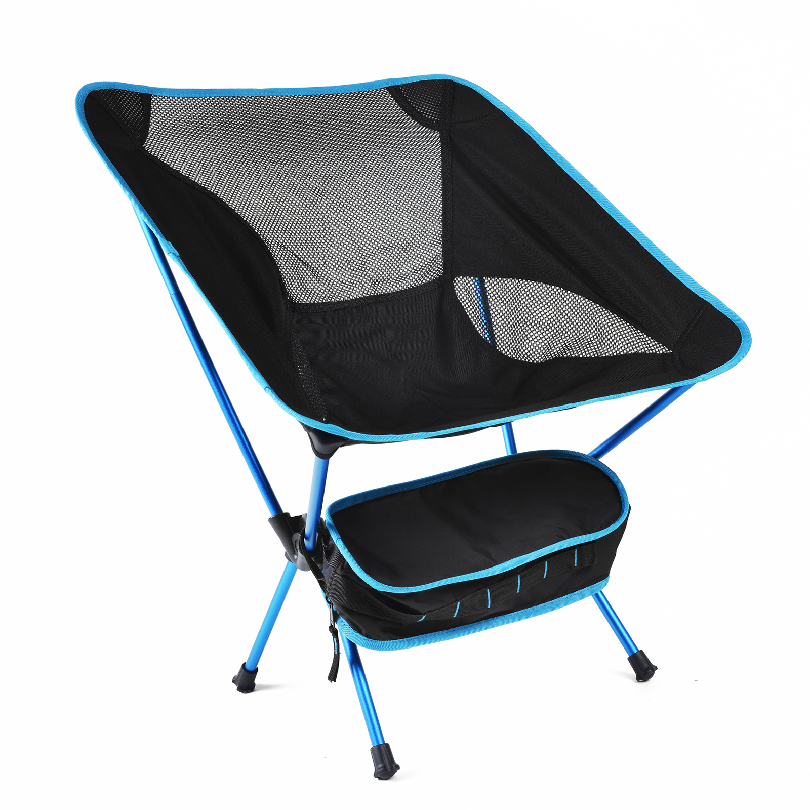 Naturehike Ultralight Folding Camping Chair Comfortable Portable Low Back Chair, Compact Lightweight Chair for Outdoors,Lawn,Hiking,Beach,Fishing,Picnic,Backpacking,Spherical Foot Cover,with Carry Bag