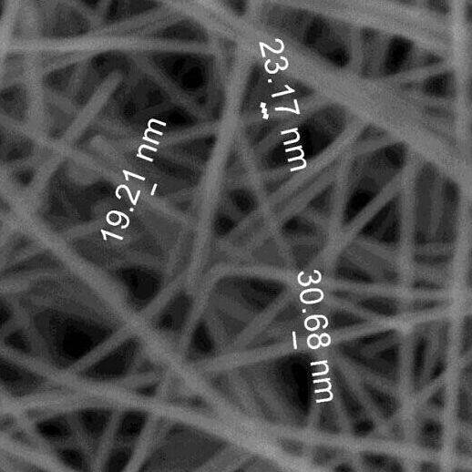 Sľubný 1D materiál – strieborné nanodrôty
