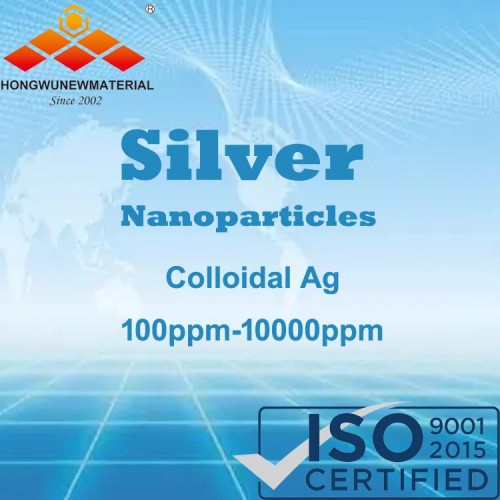 Monodispersed Antibacterial Silver Ag colloid Nano silver dispersion(Colorless & Colored)