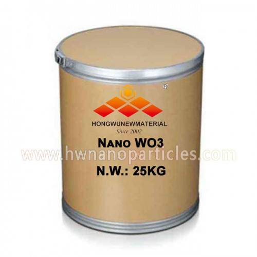 इलेक्ट्रोक्रोमिक के लिए WO3 नैनोपार्टिकल्स ब्लू पाउडर 99.9%