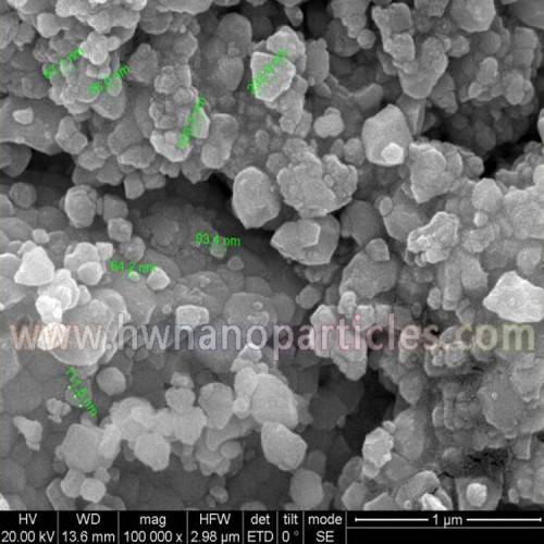 วัสดุเซรามิก 99.9% 80-100nm ทันตกรรมเซอร์โคเนีย ZrO2 nanopowder