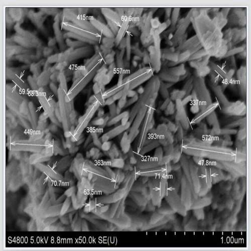 Ultrafine Nano Zinc Oxide ZnO Nanopowders na parang baras