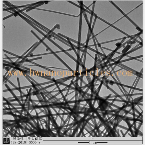 شفاف موصل لاء چاندي nanowires پائوڊر D100nm