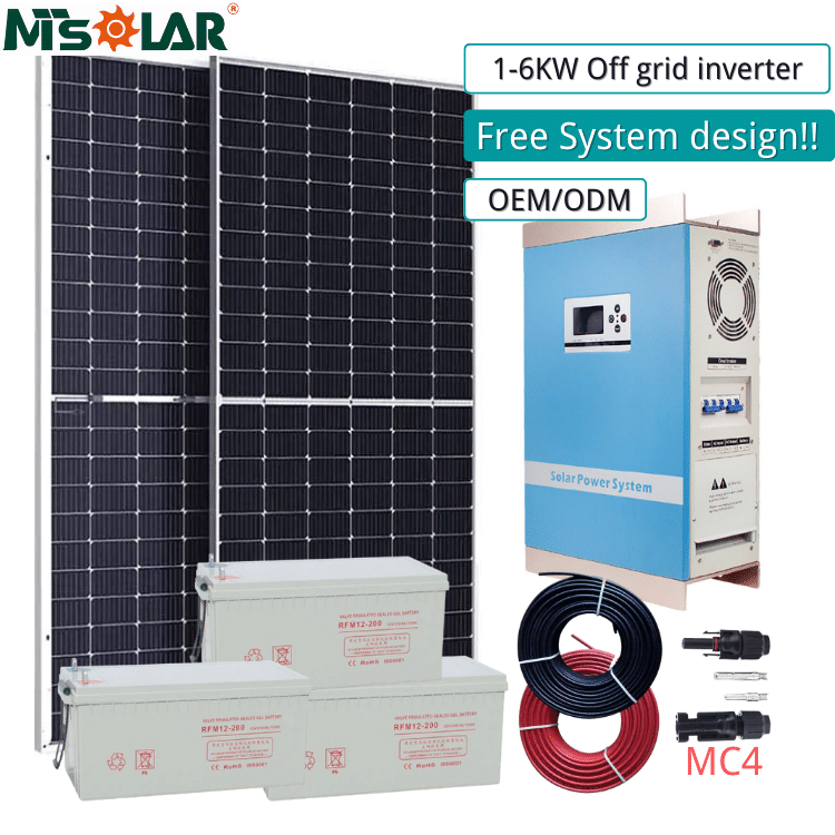 New Delivery for 5kw Solar Kit - solar with battery storage set stand alone solar household appliances 5kw 8kw 10kw off grid solar power system home – Mutian