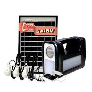 I-Outdoor 12W Solar Lighting System ye-Phone Charge Mini Solar Energy System ene-usb 5V