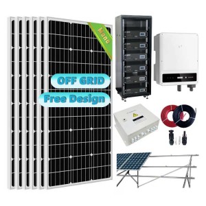 Smart Solar System 10kw  20kw 30kw 40kw Off Grid Solar Power System Complete Solar Panel System For Home