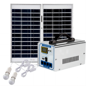 10W 20W A enerxía solar portátil é axeitada para uso doméstico e campamento ao aire libre