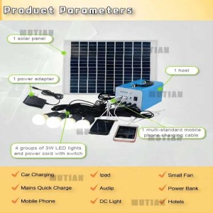 10W 20W Portable solar energy is suitable for home use and outdoor camping