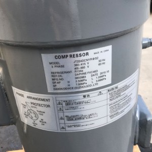 7.5HP scroll compressor JT224D-NYR air conditioning reefer container compressor