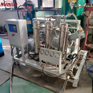 NUZHUO Oxygen Booster Oil Free O2 Compressor Hospital Use Medical Oxygen Plant Filling Machine