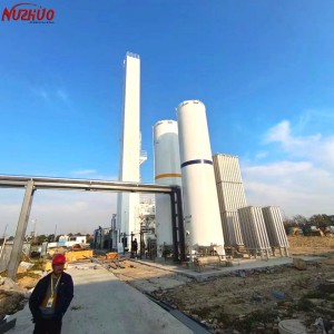NUZHUO Visokokvalitetno postrojenje za tečni kisik Postrojenje za odvajanje zraka proizvedeno u Kini