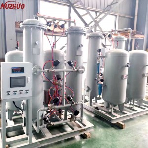 NUZHUO Nitrogen Production Machine Pressure Swing Adsorption Nitrogen Generator 99.99% For Food Packing