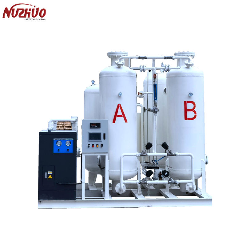 Máy tạo oxy kiểu nóng NUZHUO cho nhà máy oxy y tế 3-200Nm3 / h