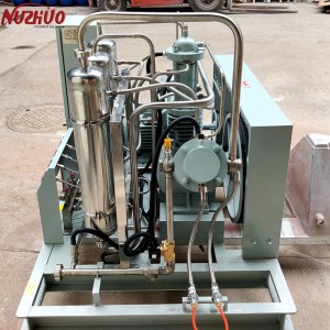 NUZHUO Oil Free Nitrogen Gas Booster Compressor Oxygen Gas Compressor