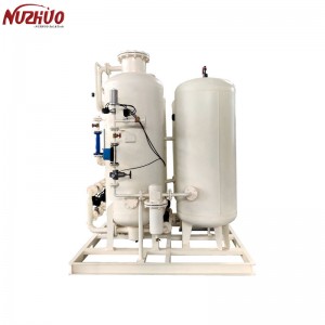 NUZHUO Suurstofgenerator 1000 Lpm PSA Tegnologie Hoë Suiwer Industriële Suurstof Produksie Aanleg