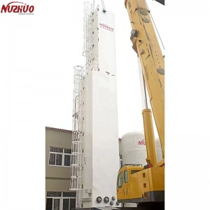 NUZHUO Cryogenic Oxygen Air Separation Plant 300Nm3/H Liquid Nitrogen Generator 99.999% Purity