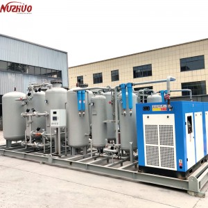 NUZHUO Nitrogen Gas Generator N2 Generation Machine Ho an'ny Fibre Laser fanapahana