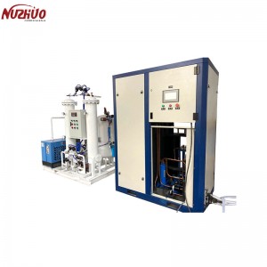 NUZHUO High Purity Liquid Nitrogen Generator Sakafo Kely Nitrogen Gas Plants 30L/H