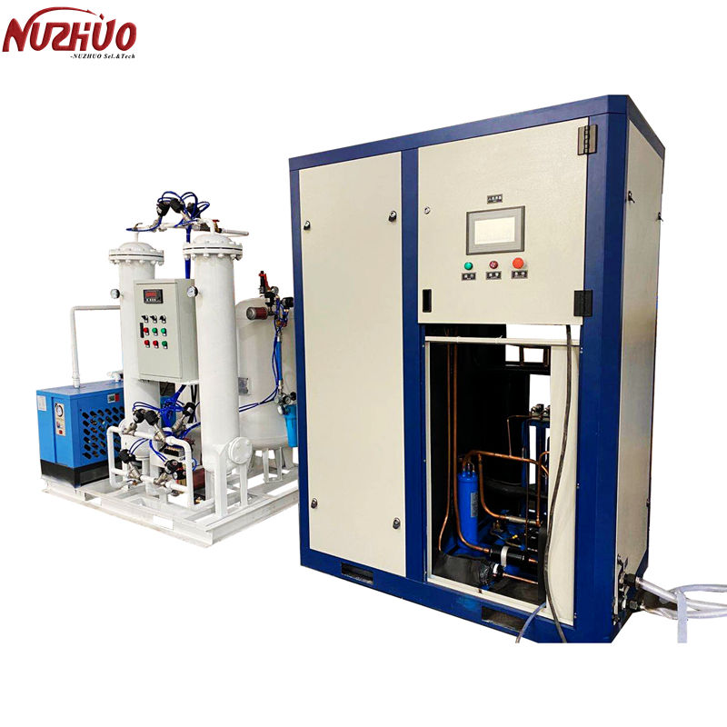 NUZHUO Manufacturer Mini Lab LN2 Machine PSA Liquid Nitrogen Generator Sary nasongadina