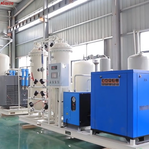 NUZHUO Container PSA Oxygen Plant 30nm3/h 150bar With Filling Manifold 95%-99% O2 Producing Line