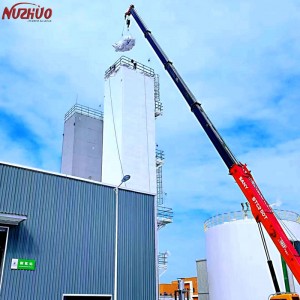 NUZHUO Cryogenic ASU Oxygen and Nitrogen Air Separation Unit Gaseous And Liquid Productions Simultaneously