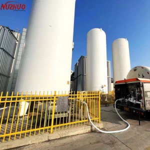 NUZHUO Air Separation Process Cryogenic Nitrogen Generator High Purity Nitrogen From Air