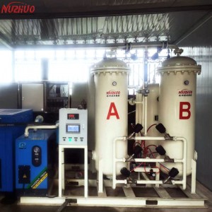NUZHUO 50Nm3/h Containerized Oxygen Generating Plant Oxygen Filling Machine For Hospital O2 Gas Use