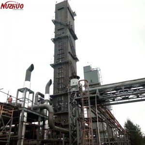 NUZHUO vloeibare suurstof produksie-aanleg Kryogeniese stikstof en suurstoftoerusting